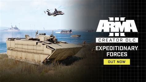 Arma 3 Creator DLC Expeditionary Forces je nyní k dispozici ve službě