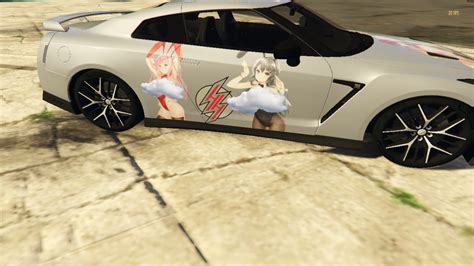 Hentai Livery Nissan Gt R35 Gta5