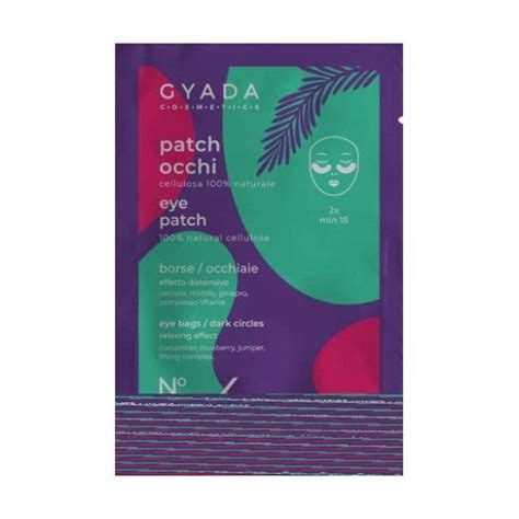 GYADA COSMETICS Patch Yeux pour sacs et cernes drainant et décong