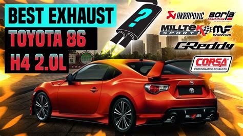 Toyota 86 Exhausts Sound H4 2 0L Review Upgrade Compilation Cobra