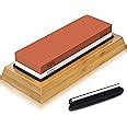 SHAN ZU Whetstone Knife Sharpening Stone Premium 2 Sided Whetstone