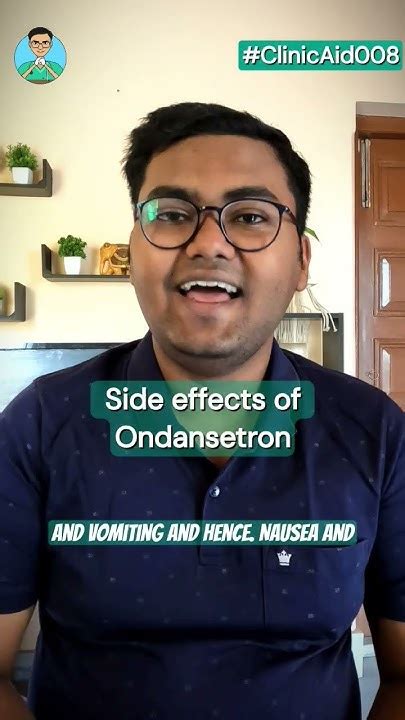 Side Effects Of Ondansetron Anti Emetic Pharmacology For Usmle Neet