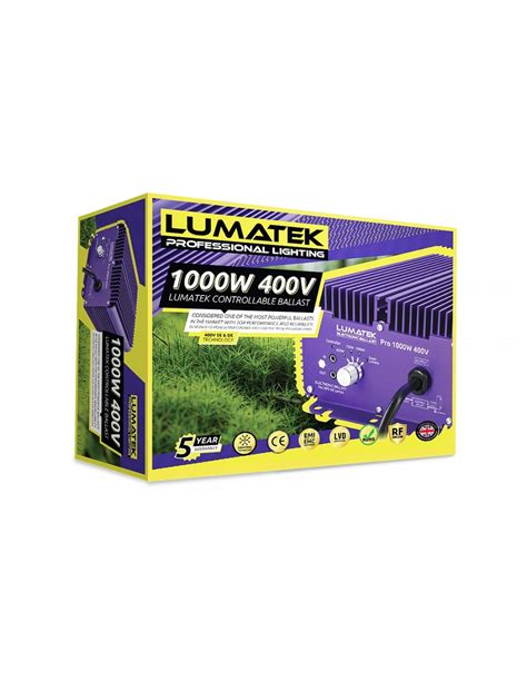 Balastro Electrónico 1000W 400V Pro Lumatek Growmania es