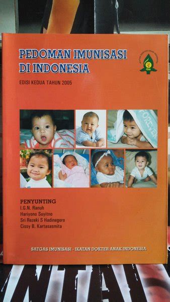 Jual Buku Original Pedoman Imunisasi Di Indonesia Di Lapak Toko Buku