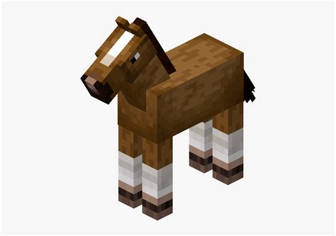 Minecraft Horse, HD Png Download - kindpng