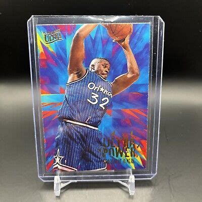 Shaquille O Neal Fleer Ultra Orlando Magic Ultra Power Insert