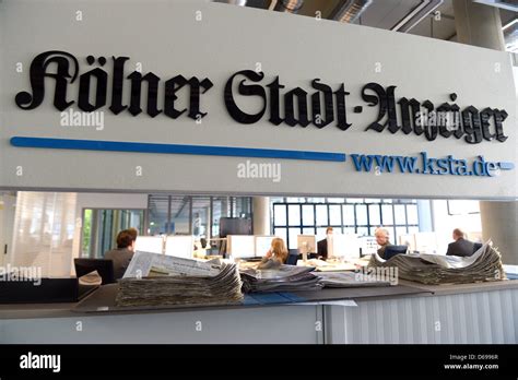 The Newsroom Of Newspaper Koelner Stadt Anzeiger Is Pictured In Cologne