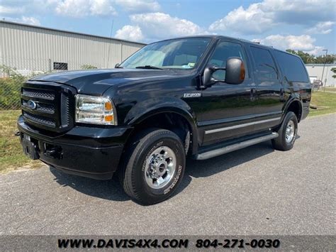 2005 Ford Excursion 4x4 Limited Bulletproofed Diesel One Owner