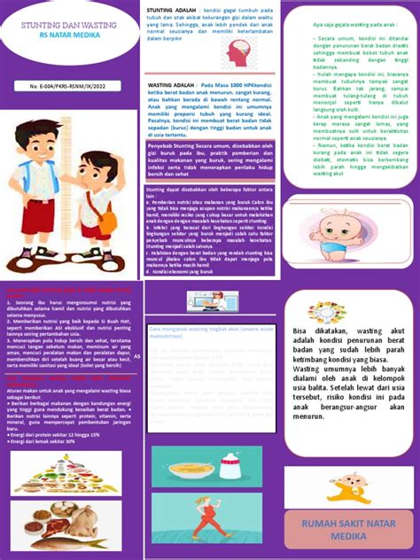 gejala  penanganan stunting  wasting  anak