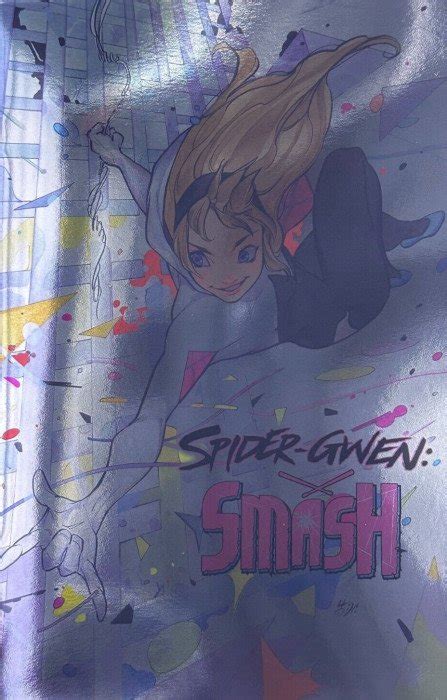 Spider Gwen Smash Momoko Foil Edition Marvel Comics Cgc Analyzer