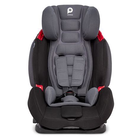 Siège auto isofix Pepper groupe 1 2 3 noir gris Prémaman