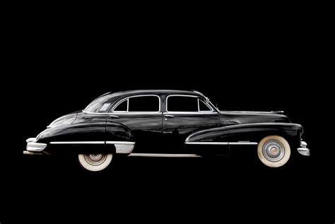 Classic Black Sedan Illustration With Black Background HD Wallpaper