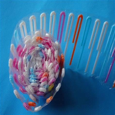 Disposable 100 Biodegradable Drinking Straw Multicolor U Shape Straw