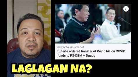 Duque Nilaglag Na Si Duterte Si Prrd Daw Nag Utos Na Ilipat Ang B