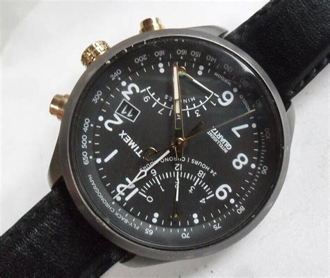 Men S Timex Waterbury Intelligent Quartz Fly Back Chronograph Watch