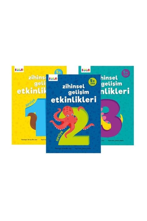 eolo yayınları Zihinsel Gelişim Etkinlikleri Set 5 Yaş Fiyatı