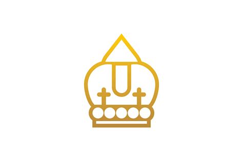 Gold Crown Logo Graphic by Friendesigns · Creative Fabrica