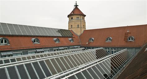 Land Erleichtert Installation Von Solaranlagen Auf Kulturdenkmalen