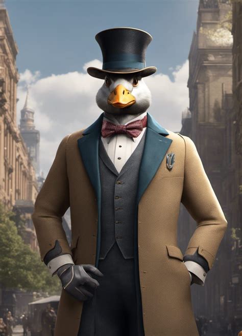 Dapper Goose Ai Generated Artwork Nightcafe Creator