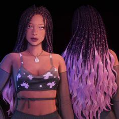 Ideias De Maxis Match Hair Cc Ts Cabelo Sims Sims The Sims