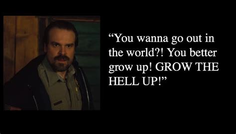 18 Iconic Chief Hopper Quotes - Stranger Things - NSF News and Magazine