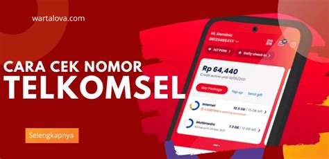 Cara Cek Nomor Telkomsel Dengan Mudah Dan Cepat