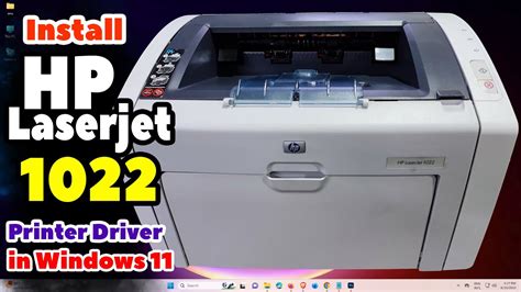 How To Download And Install Hp Laserjet 1022 Printer Driver Manually In Windows 11 Pc Or Laptop