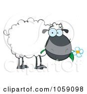 Royalty-Free (RF) Sheep Grazing Clipart, Illustrations, Vector Graphics #1