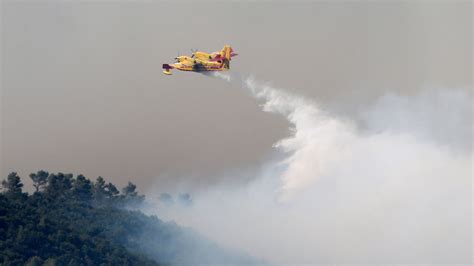 French fires force evacuation of 12,000 people | World News | Sky News