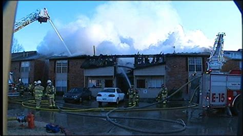 Several Families Displaced After Large Apartment Fire In Northwest Okc