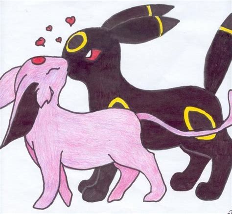 Evolutionshipping - Umbreon and Espeon Fan Art (21733819) - Fanpop