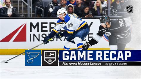 Blues Kings Nhl Highlights The Global Herald