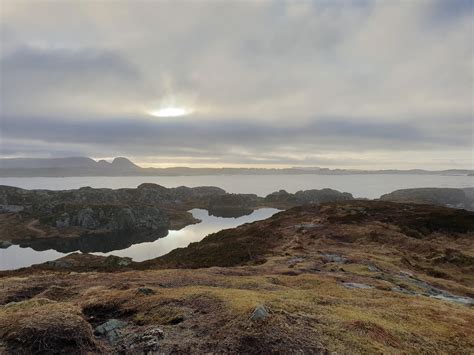 Among viking burial mounds near my home in Hustadvika, Norway ...