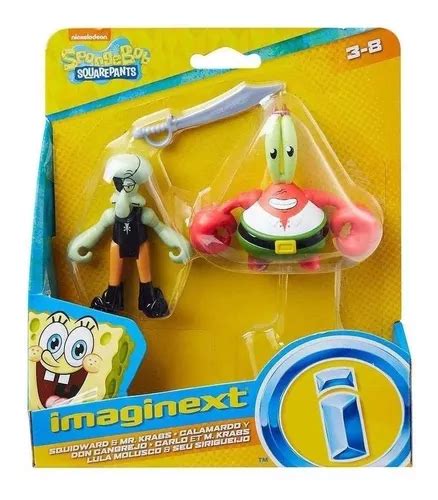 Fisher Price Imaginext Bob Esponja Surtido De Figuras B Sica Mercadolibre