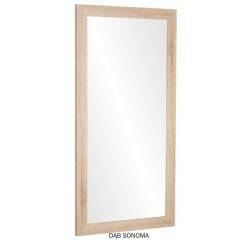 Lustro 120x60 w ramie 6cm kolor dąb sonoma