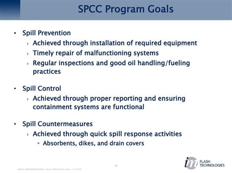 Spill Prevention Control And Countermeasures Plan SPCC Training Ppt