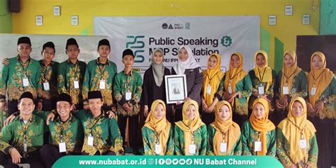 Pelatihan Public Speaking Pac Ipnu Ippnu Babat Cetak Kader Pelajar Nu