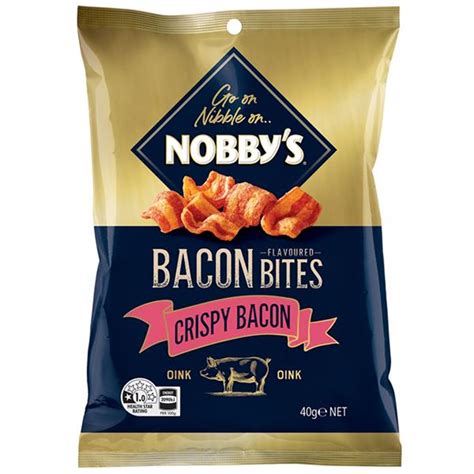 Nobby S Bacon Bites 40g X 12