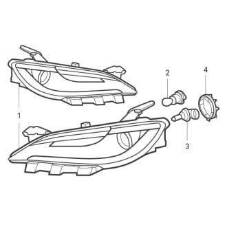 Mercury Grand Marquis Replacement Headlights Factory