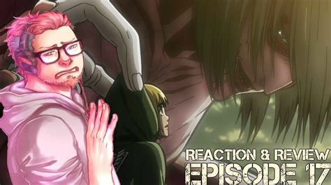 Attack On Titan Another Titan Reaction And Review S1 Ep17 Youtube