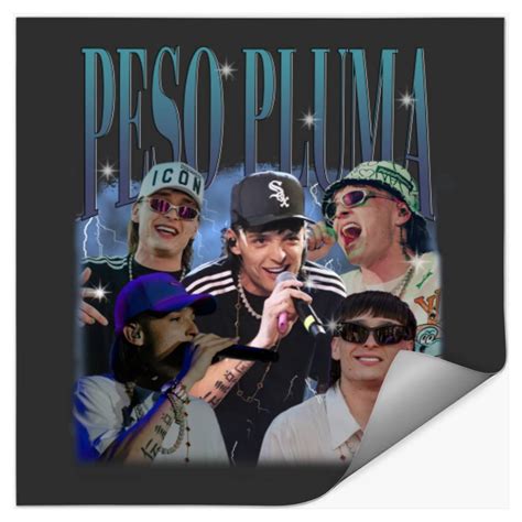 Limited Peso Pluma Stickers Peso Pluma World Tour 2023 Stickers Sold