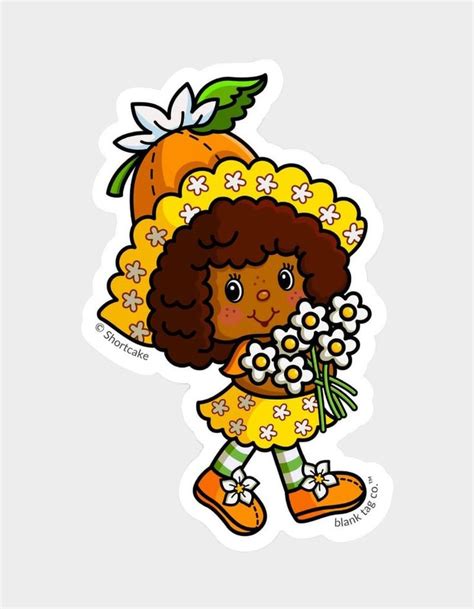 BLANK TAG CO The Orange Blossom Sticker MULTI Tillys In 2024