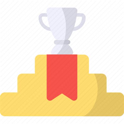 Champion Cup Winner Trophy Podium Award Icon Download On Iconfinder