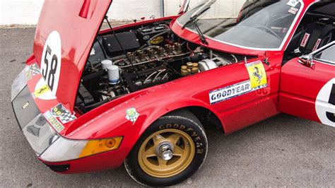 Ferrari 365 Gtb4 Daytona Competizione Group 4 Period Le Mans Racer