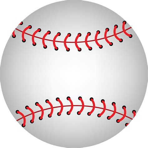 Baseball Ball Vector Illustration 3d Style Icon Clip Art 21861088