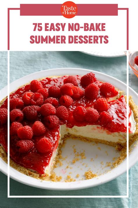 50 So Easy No Bake Summer Desserts No Bake Summer Desserts Summer