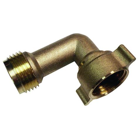 Hydro Master Degree Garden Hose Elbow With Lead Free Brass