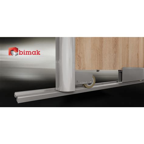 Bimak Primo Sliding Door Kit Color Withe 2 Doors 2m Tracks