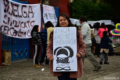 Huelga en el colegio Carolina Llona continuará el miércoles 21