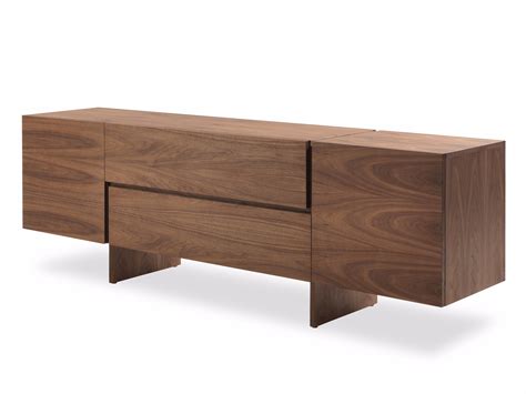 Solid Wood Sideboard With Doors And Drawers AKI By Riva 1920 Design